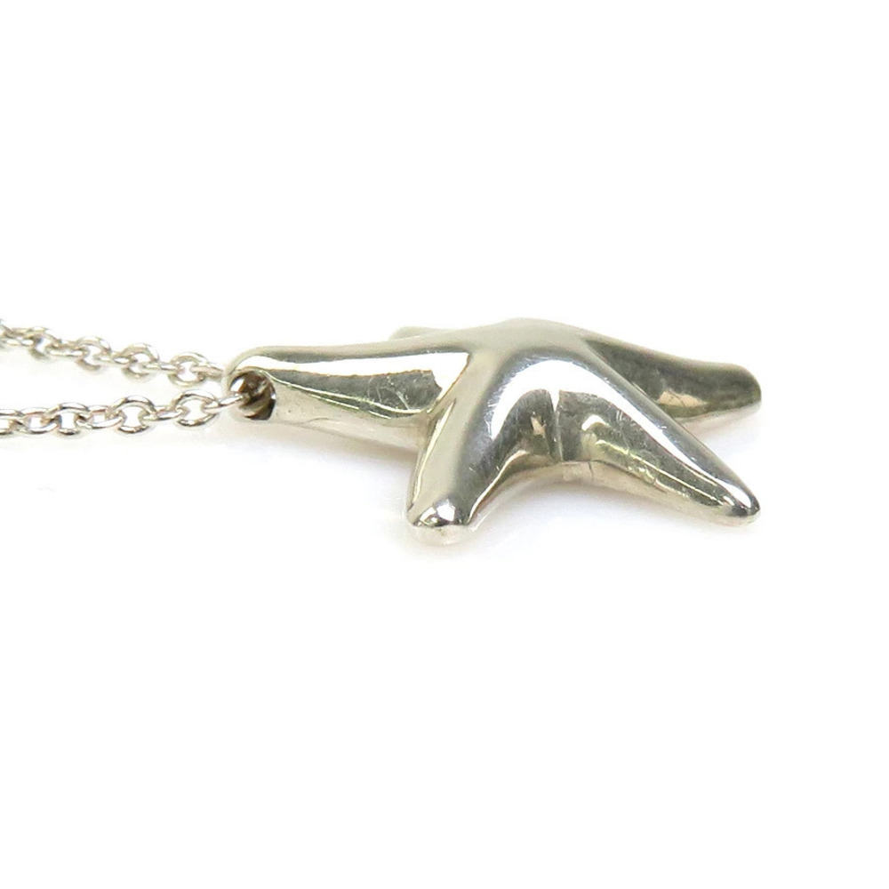Tiffany Co Starfish Necklace Sterling Silver